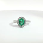 Anello Oval Halo One
