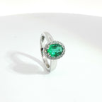 Anello Oval Halo One