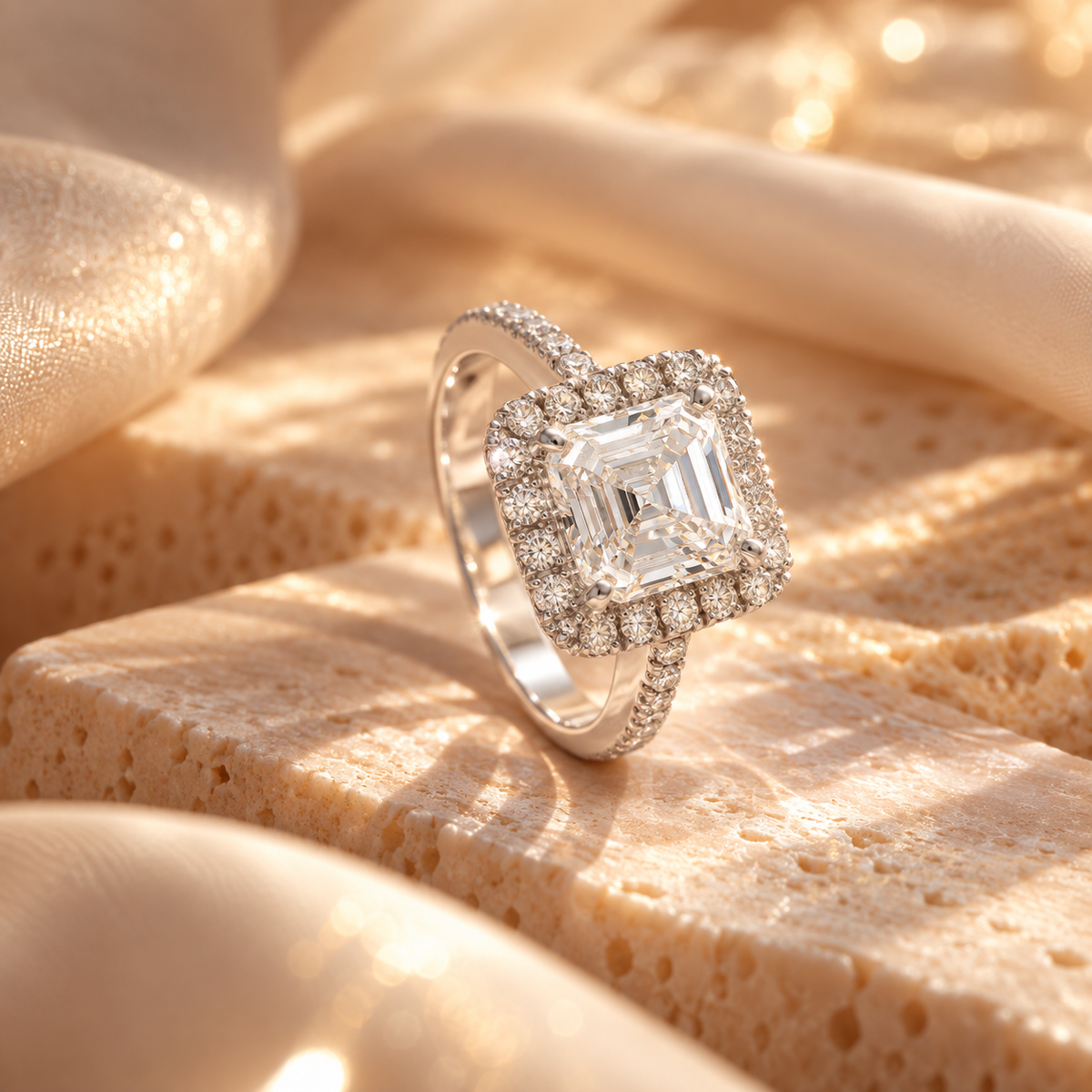 Anello Dreams Asscher