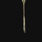 Choker with graduated circle in white gold and brilliant-cut lab-grown diamonds, 5.48 carats.