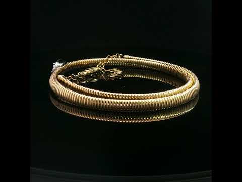 Girocollo Queen con centrale e contorno in oro giallo tubogas con Diamante Lab-Grown taglio cuscino e Diamanti Lab-Grown taglio brillante, 1,21 carati.