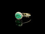 Anello Oval Halo