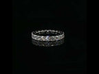 Eternity in oro bianco con diamanti Lab-Grown taglio brillante, 2,06 carati.