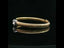 Bracciale Queen con centrale e contorno in oro giallo tubogas con Diamante Lab-Grown taglio cuscino e Diamanti Lab-Grown taglio brillante, 1,23 carati.