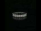 Eternity in oro bianco con diamanti Lab-Grown taglio brillante, 2,75 carati.