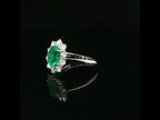 Anello Green Flower