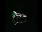 Anello Oval Halo One