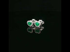 Orecchini Petite Heart Halo