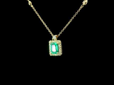 Girocollo Emerald Spot