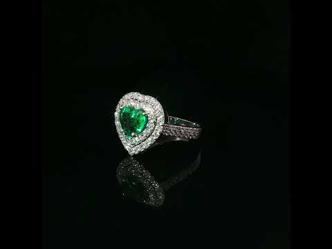 Fascia Emerald Royal Heart